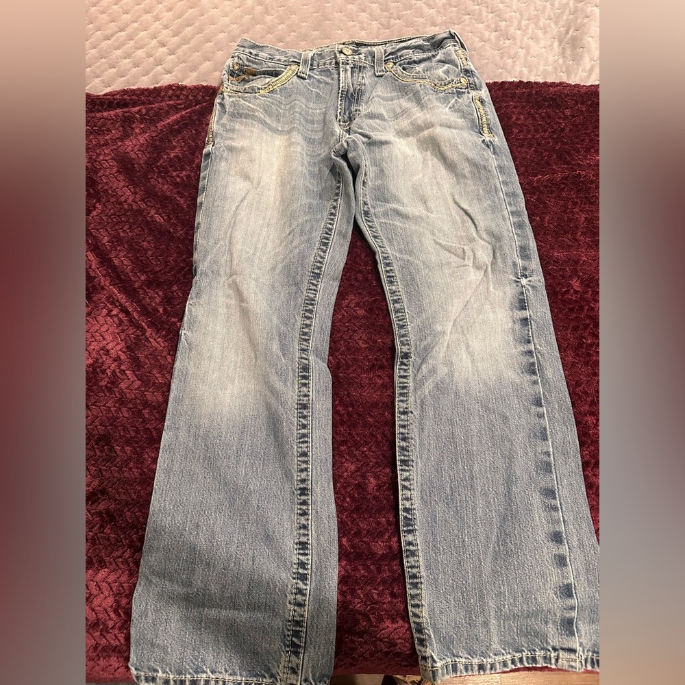 Ariat Light Blue Men’s Straight Leg Jeans 30x30